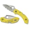 Spyderco 2024 Spyderco Dragonfly 2 Salt Lightweight Yellow H1 Serrated SPY-C28SYL2 - alternate 1